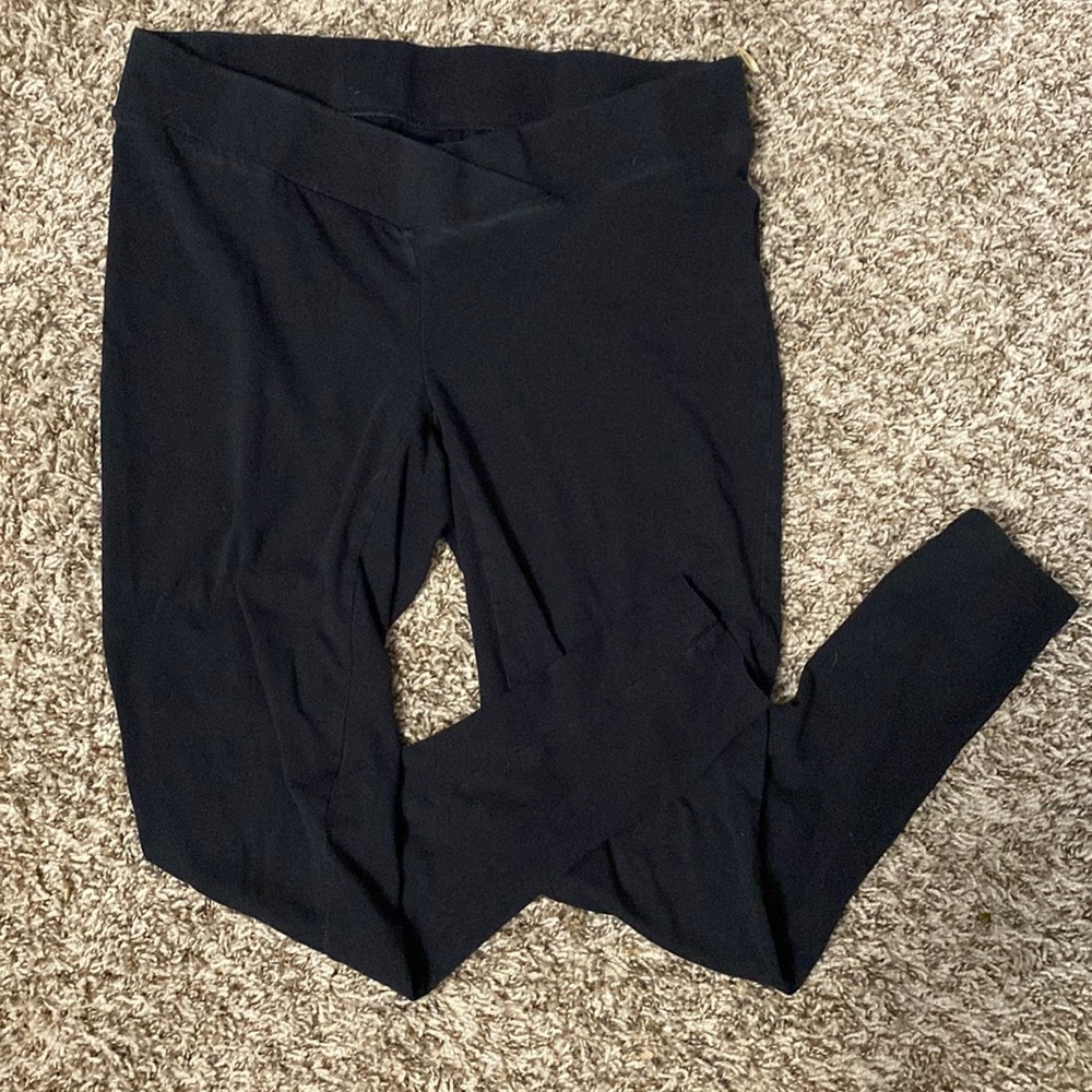 Maternity black leggings